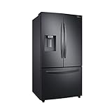 Samsung RF2GR62E3B1/EG French Door Kühlschrank, 177,7 cm, 630 ℓ, French Door Design, Cool Select+ Schublade, Twin Cooling, No Frost+, Black Steel