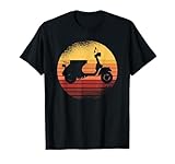 Motorroller Rollerfahrer E-Roller 50ccm Zweirad Roller Retro T-S