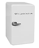 FRIGIDAIRE Mini-Kühlschrank EFR372 Weiß 3,2 Cu Ft Weiß Retro Compact abgerundete Ecken Premium Mini Kühlschrank