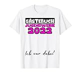 Jugendweihe Deko Gästebuch 2022 Firmung Osten Mädchen Jungen T-Shirt