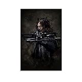 Daryl Dixon Walking Dead TV-Show-Poster auf Leinwand, Wandkunst, Poster für Schlafzimmer, Wände, Heimästhetik, 30 x 45 cm