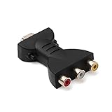 linyutech Hdmi Kabel EIN V Digital Signal 108 0P HDMI -kompatible Um AV/RCA Adapter-Stecker auf 3 RCA Video-Audio-Kabel RGB Farbdifferenz-Anschluss Hdmi 2.1 Kabel (Size : HD to AV RCA)