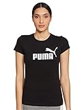 Puma Damen T-shirt, Puma Black, M