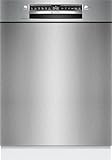 Bosch SMU4ECS32E, Serie 4, Smarter Unterbau Geschirrspüler 60 cm, Besteckschublade, Made in Germany Spülmaschine, extra Trocknen, starke Reinigung, sehr leise, Automatikprogramme, AquaStop, E