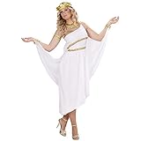 Widmann 11002818 Kostüm griechische Göttin, Damen, Weiß, M