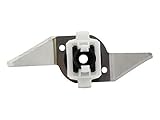 SECURA Messer 3 Zahn kompatibel mit WOLF-Garten Robo Scooter 500 18AO05LA650 Mährob