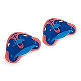 Speedo Unisex-Adult Biofuse Fingerpaddel Paddle, Blau/Orange, Einheitsgröße