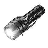 WUBEN E6 LED Taschenlampe EDC Taktische Taschenlampen 900 Lumen Hochleistungs Mini Blitzlicht IP68 Wasserdicht, lange Reichweite 410 Meter (Jagd, Outdoor, Wandern, Notfall)