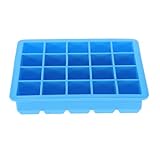 Gaeirt Küchen-Eiswürfelbehälter, große Eiswürfelformen für Bar(Blau)
