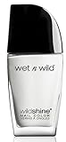 Wet N Wild Nagellack – Wild Shine Nail Color / Trend-setzende Nagelfarbtöne, French White Creme, 1 Stück, 40g