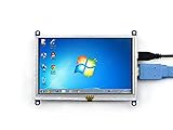 Waveshare Touch Screen 5 inch LCD B HDMI interface 800*480 Resistive with Bicolor case for all Raspberry Pi