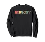 Retro Airsoft - Vintage Milsim Waffe Softair Team Airsoft Sweatshirt