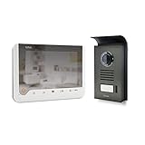 Extel - Videotelefon - Ice, 2-adrig, einfach zu installieren, mit Spiegeleffekt, mit Speicherpass, Überwachungsfunktion, Nachtsicht, Infrarot-LEDs, Evolutionary Connected Platform- 720306