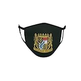 U24 Behelfsmaske Mund-Nasen-Schutz Stoffmaske Maske Freistaat Bayer Wappen