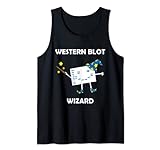 Funny Biology Western Blot Wizard Tank Top
