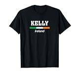 Kelly Irish Name Ireland Flag Eire T-Shirt