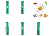 E-Zigarette eShisha VQube nikotinfrei Sparpaket Einweg Shisha + personalisierungs-Sticker (5 x KIWI MIX SPARPAKET XXL)