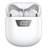 Kopfhörer Bloothooth Kabellos in Ear Kabellos Kopfhoerer Bluetooth True Wireless Headsets mit LED Digitalanzeige/Touch-Bedienung für iPhone Huawei Samsung Android Work Travel Gym