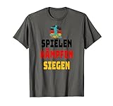 Deutscher Fußball Spielen Kämpfen Siegen Trikot Deutschland T-Shirt