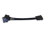 Aya 1 FT (1 Fuß) DVI Digital Dual Link Stecker auf 2 DVI-D Buchse Splitter Kabel 28 AWG