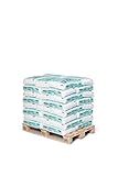 Eurosalt Palette Salztabletten/Regeneriersalz/Salz Pastillen für Wasserenthärtungsanlagen und Schwimmbäder 1000 kg - (40 x 25kg) BUNDESWEIT GELIEFERT (Inseln ausgeschlossen.)