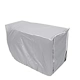 Cikonielf Außenklimaanlagenabdeckung Anti-Staub Anti-Schnee Wasserdicht Sunproof Outdoor Heavy Duty wasserdichte Isolierung Defender für Zuhause 3 Größen(3p)