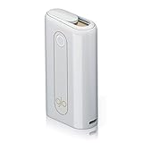 glo™ Hyper+ Tabakerhitzer (Enamel White), 20 Sticks pro Akkuladung, Boost-Modus, elektrischer Tabak Heater für klassischen Zigaretten Geschmack, Alternative zur E-Zigarette