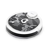 Folie Skin Sticker aus Vinyl-Folie Aufkleber kompatibel mit Ecovacs Deebot Ozmo 900 Offizielles Lizenzprodukt SG Dynamo Dresden Camouflag