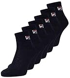 Fila Socken Sneakers Angebot 6 und 12 Stück, aus leichter mercerisierter Baumwolle, Unisex Socken, Sportsocken 43-46