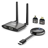 Wireless HDMI Transmitter und Receiver, MpioLife 5G Wireless HDMI Mirror Extender Kit, Ultra HD Video Audio Streaming Receiver 164FT/50M,Screencast von Laptop/PC/Kamera/DVD auf HDTV/Projektor/Monitor