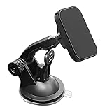 JHBD Handy klemme Magnetische Autotelefonhalter Sauger Stand 360 Grad Rotation Mobilzellenmagnethalterung Geographisches Positionierungs System Unterstützung für das i&Phone für S&amsung (Farbe : A)