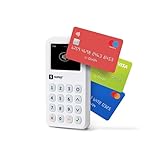 SumUp 3G und WLAN Kreditkartenzahlungsleser – Kostenlose integrierte SIM-Karte mit unbegrenzten Daten für kontaktlose/Chip- und PIN-Kartenzahlungen – Keine monatlichen Gebühren
