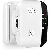 WLAN Repeater, Wireless Netz Signal Verstärker 300Mbit/s, mit LAN Port/WPS Taste/Repeater/AP-Modus WLAN Verstaerker WiFi Signalverstärker kompatibel mit Allen WLAN Geräten