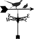 Generisch Hof Bauernhof Dekorative Windrichtung Anzeige Garten Wetterfahne Wind Richtung Dekoration Eisen W