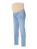 ESPRIT Maternity Damen Pants Denim Over The Belly Straight Jeans, Lightwash-950, 34/32