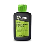 HME Windanzeiger, tragbar, Taschenformat, leicht, praktisch, einfach zu bedienen, Windrichtungserkennung, Pulver, 28 g Kap
