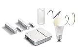 Bosch Smart Home & LEDVANCE Sicherheit Starter Set mit App-Funktion und integrierten LED Lampen (kompatibel mit Apple HomeKit)