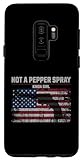 Hülle für Galaxy S9+ Keine Pfefferspray-Pistole mit amerikanischer Flagge für Mädchen