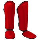 Martial Art Schienbeinschoner, Beinfußschutz, Schutzpolster, professionelle Taekwondo-Ausrüstung für Kickboxen, Training, Sparring