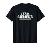 Team Siemens | stolze Familie - Nachname Geschenk T-Shirt