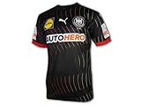 Puma DHB Away Jersey with Spons PUMA Black-PUMA RED - XL