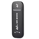 Gusengo LTE Surfstick, Mobiler Hotspot, 4G LTE USB Netzwerkadapter WLAN Router, 4G LTE USB Mobiler WLAN Router Pocket Mobile Hotspot Drahtloses Netzwerk Smart Router