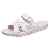 Pantoffeln Damen Casual Sommer Mode,Wander Sandale mit Leichte Verstellbaren rutschfest Strand Reise Bequem Wasser Fischer Sandale-39