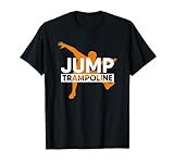 Trampolinspringer mit Sporttrampolin I Minitrampolin T-Shirt