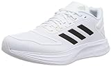 adidas Unisex Duramo 10 Road Running Shoe, Cloud White/Core Black/Dash Grey, 44 2/3 EU