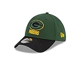 New Era Green Bay Packers NFL 2021 Sideline Green 39Thirty Stretch Cap - M - L