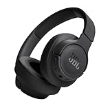 JBL Tune 720 BT Wireless Over-Ear-Kopfhörer – Mit JBL Pure Bass Sound, Bluetooth und leichtem, faltbarem Design – Bis zu 76 Stunden Musikwiedergabe – Schw