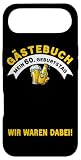 Hülle für iPhone Air Gästebuch Mein 60 Geburtstag Party Gäste 1965 Deko H