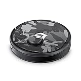 Folie Skin Sticker aus Vinyl-Folie Aufkleber kompatibel mit Ecovacs Deebot Ozmo 950 Offizielles Lizenzprodukt SG Dynamo Dresden Camouflag