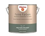 Alpina Feine Farben No. 37 Held des Waldes® edelmatt 2,5 Liter - Dunkles Moosgrün
